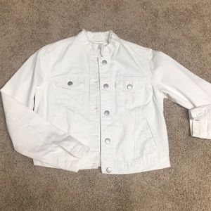 White Jean Jacket
